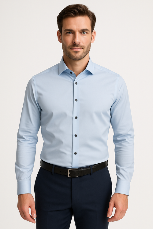 Koszula Pure H.Tico Functional Poznań 4056-21750-100 błękit