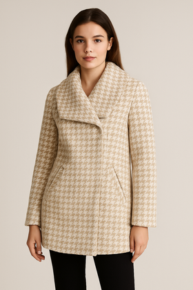 Kurtka Merce Raya Poznań beż pepitka