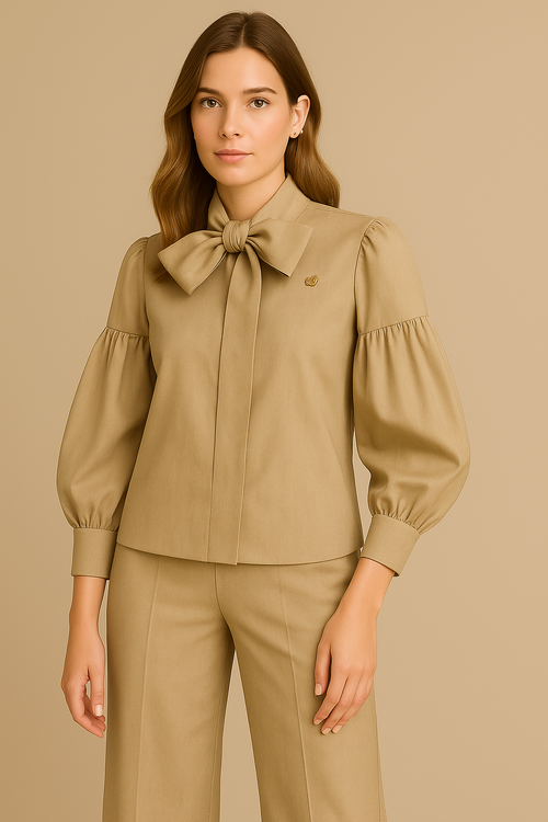 Bluzka Victoria Rosehill Poznań V378  beż