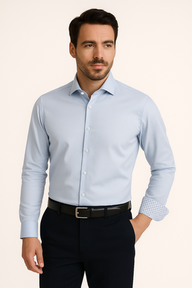 Koszula Pierre Cardin Modern Fit Poznań 11009.0303 6010 niebieska