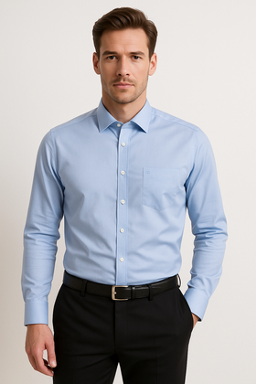 Koszula Pierre Cardin Modern Fit Poznań 11001.0151 6010 niebieska