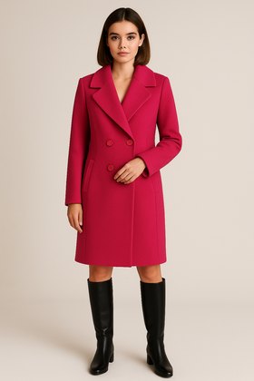 Płaszcz Merce Layla Poznań malina