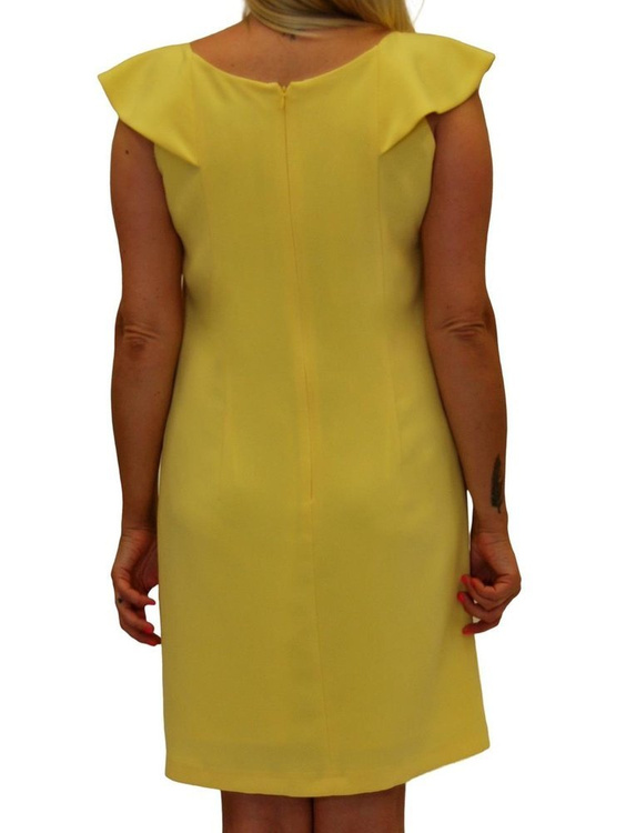 Sukienka Emoi 40-331/910 żółta