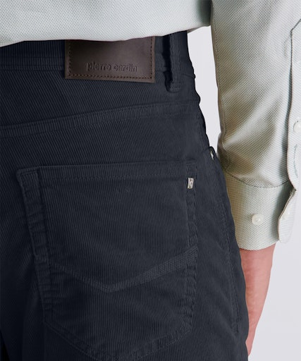 Sztruksy Pierre Cardin Lyon Tapered Fit Poznań 34540.3009 6325 czarne