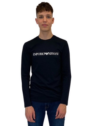 Longsleeve Emporio Armani czarny 8N1TN8 1JPZZ 0021