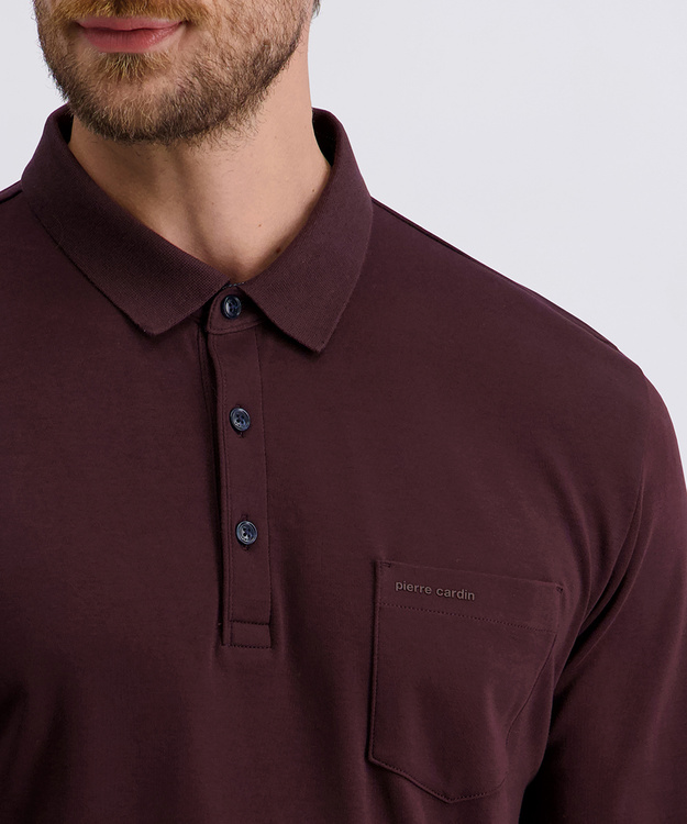 Polo Pierre Cardin Poznań 30754.3070 4313 burgund