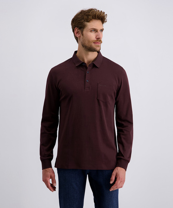 Polo Pierre Cardin Poznań 30754.3070 4313 burgund