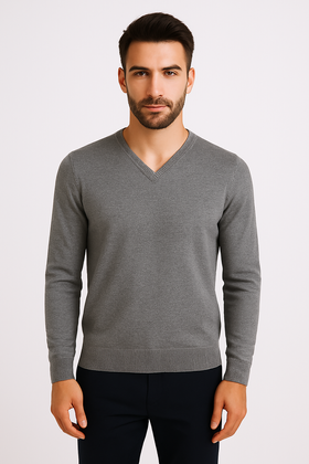 Sweter M&M Poznań M-10 SZARY 09C