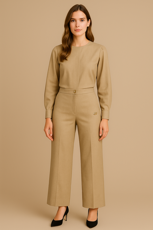 Spodnie Victoria Rosehill Poznań V377 beż