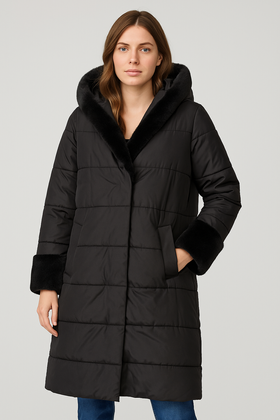 Kurtka Merce Poznań 1411-10K czarna