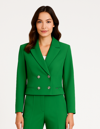 Żakiet Emoi Poznań 100-177/410 zielony