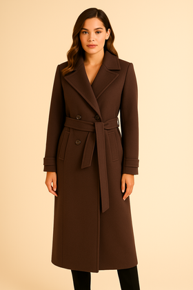 Płaszcz Merce Kate Poznań brąz