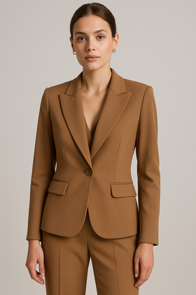 Żakiet Metafora Poznań 55027-192 camel