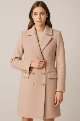 Płaszcz Lavard Poznań 86470 beż