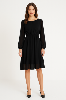 Sukienka Metafora Poznań 27491-02 czarna