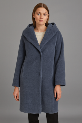 Płaszcz Getex Poznań DIORA c. niebieski