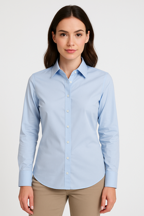 Koszula Pure Ladies Poznań 4030-91901-100 niebieska