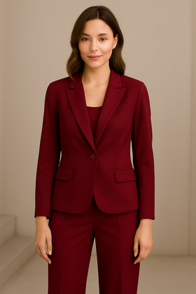 Żakiet Metafora Poznań 55027-25 bordo