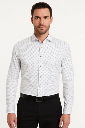 Koszula Eden Valley Modern Fit Poznań 514900-10 druk