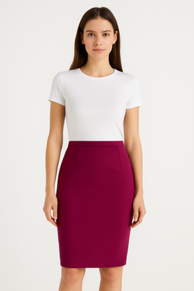 Spódnica Onari Poznań 145 bordo