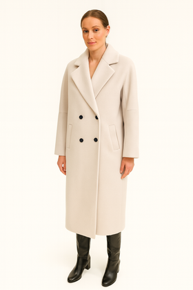 Płaszcz Moris Poznań MAX MARA ecru