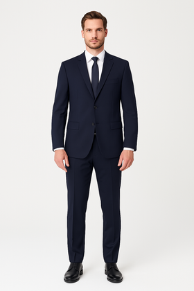 Garnitur Poznań granatowy Vernet Ebro V002