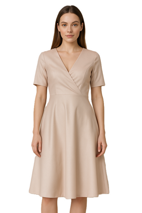 Sukienka Aldona Poznań 541006/1 beż