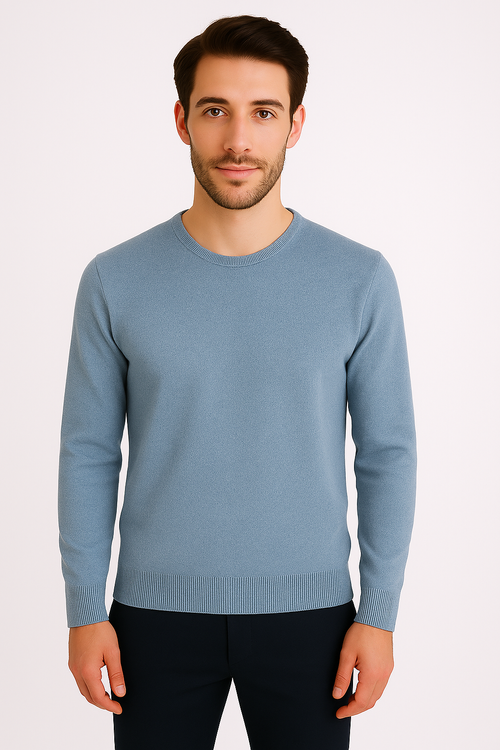 Sweter M&M Poznań M-11 BŁĘKIT 972