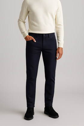 Spodnie Pioneer Rando Regular Fit Poznań 16801.1219 6500 granat jodełka