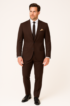 Garnitur Vernet Slim Poznań 9839/25  brąz