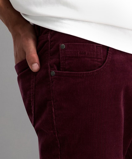 Sztruksy Pioneer Rando Regular Fit Poznań 16801.3228 4201 bordo