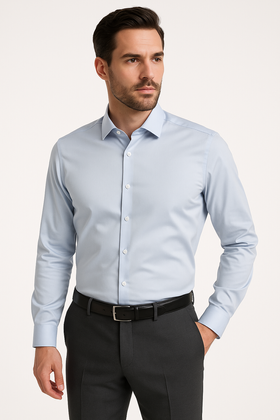 Koszula Pierre Cardin Slim Fit Poznań 11200.0420 6010  blady błękit
