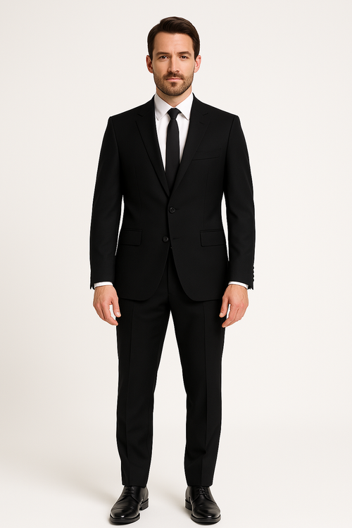 Garnitur Poznań czarny Vernet Ebro  V001