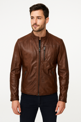 Kurtka Milestone Poznań 991053-21155-28 skóra naturalna