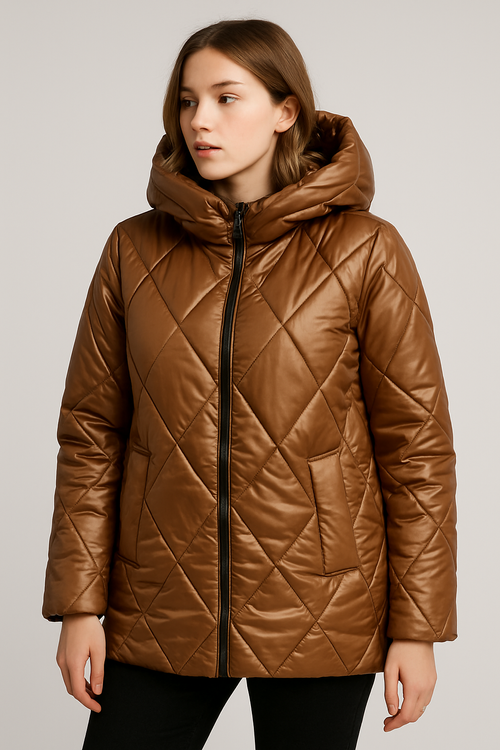 Kurtka Merce Poznań BETTY brąz