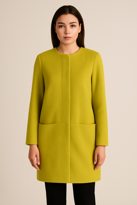 Płaszcz Banarri Poznań 207017 limonka