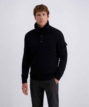 Sweter Pierre Cardin Poznań 51512.5114 9000 czarny