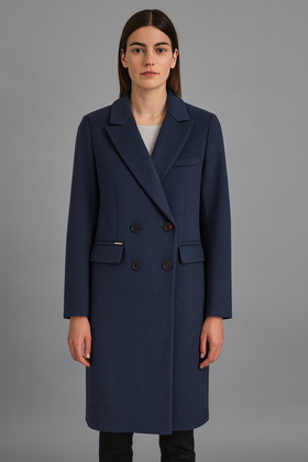 Płaszcz Relis Poznań KAMILA granat