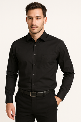 Koszula Pierre Cardin Modern Fit Poznań 11001.0151 9000 czarna