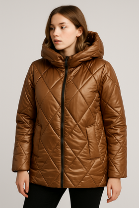 Kurtka Merce Poznań BETTY brąz