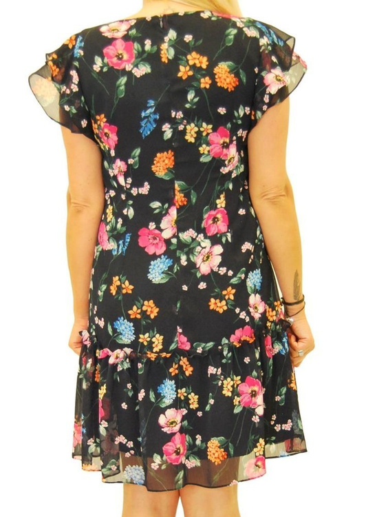 Suknia Emoi w kwiaty 40-466/533