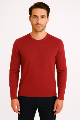 Sweter M&M Poznań M-11 BORDO 118