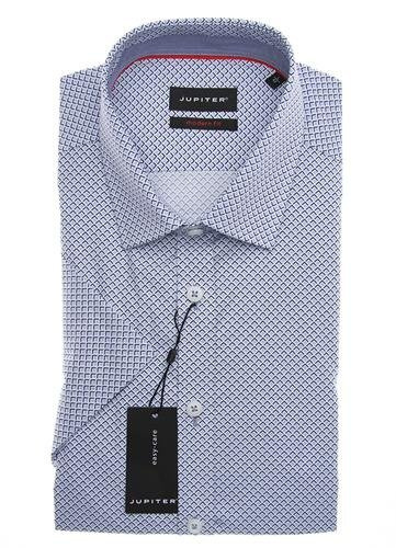 Koszula Jupiter modern fit biało niebieska 2722-22120/173