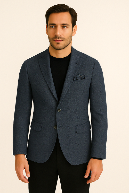 Marynarka Pierre Cardin Poznań 42291.4044-90 6321 nakrapiany granat