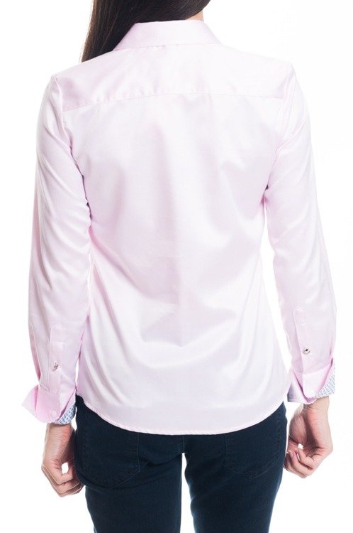 Bluzka Senso koszulowa różowa DWBD/W501-AOHOR
